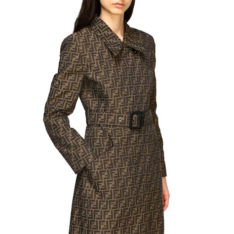 fendi jacket women|fendi women' s trench coats.